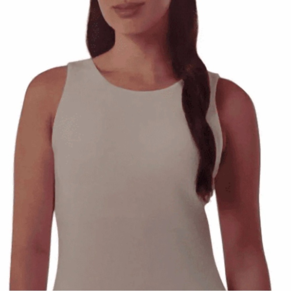 32 Degrees Cream Crewneck Tank Top